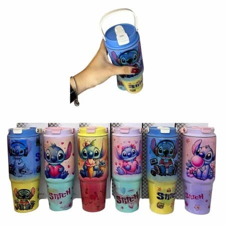 Copo Térmico com Alça Stitch 30 OZ 890ml