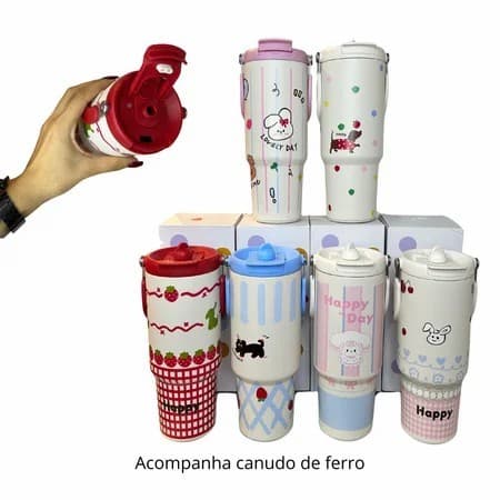 Garrafa Térmica 900ml Luck CPO-1002