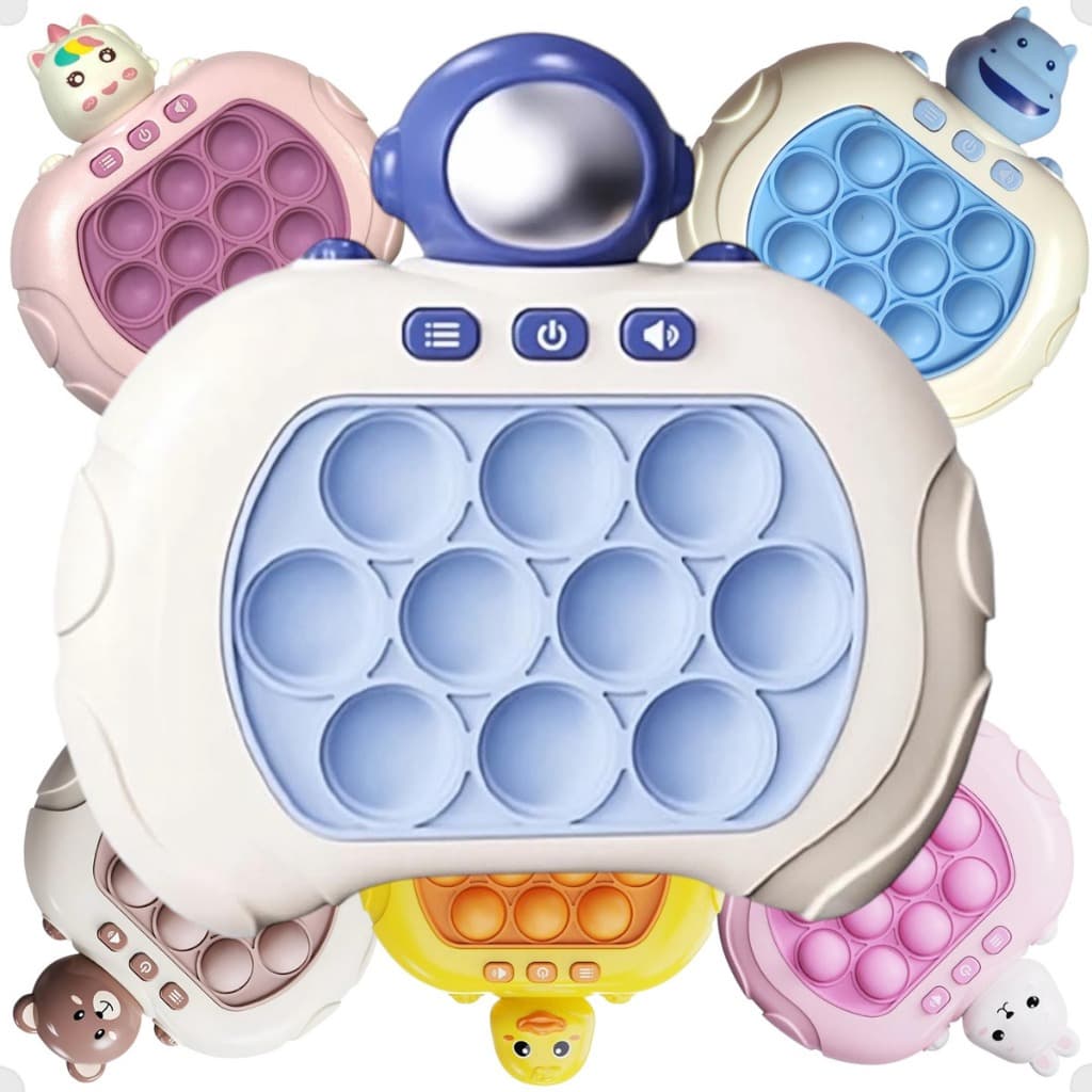 Super Kit combo 6 Peças Popit Eletronico Gamer Anti Stress Crianças Sortido envio SP com Nota Fiscal