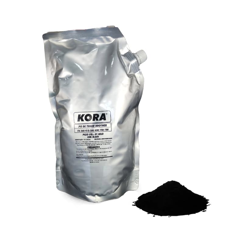 Pó para Refil de Toner Brother 278/283/285/435/436 Químico – Alto Rendimento