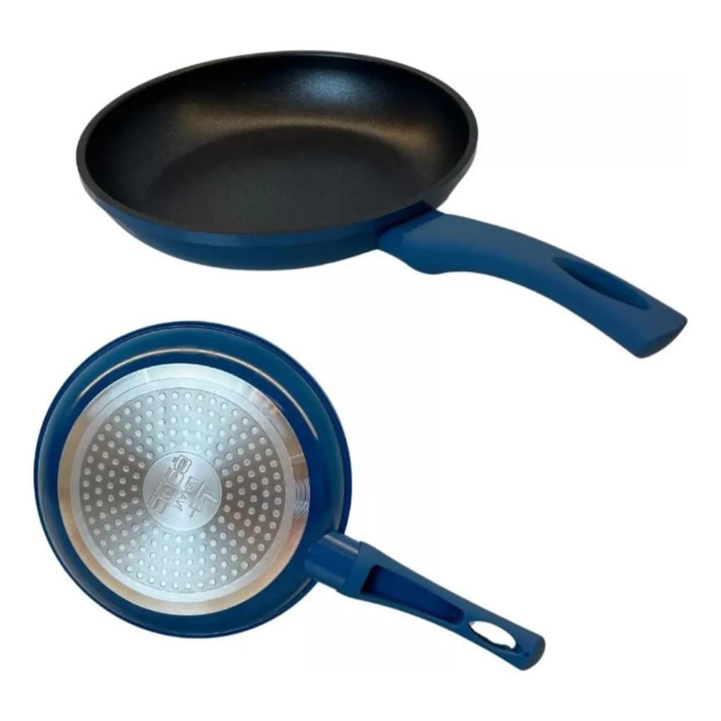 Panela Frigideira Antiaderente Cerâmica 20cm  E 24 CM Frita Sem Óleo VARIAS CORES