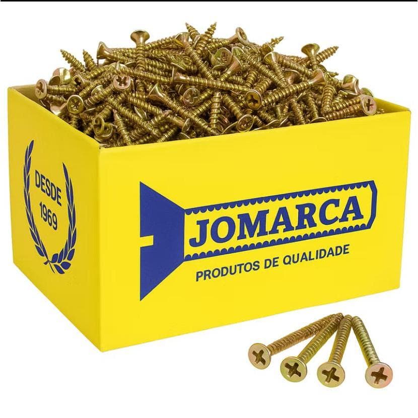 Parafuso Madeira e MDF Philips 4,5 x 45mm Cx/ 200 Jomarca