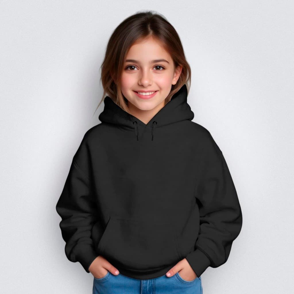 Casaco Masculino Infantil Moletom básico Escolar Infantil Moletons Infantil Blusa De Frio Infantil