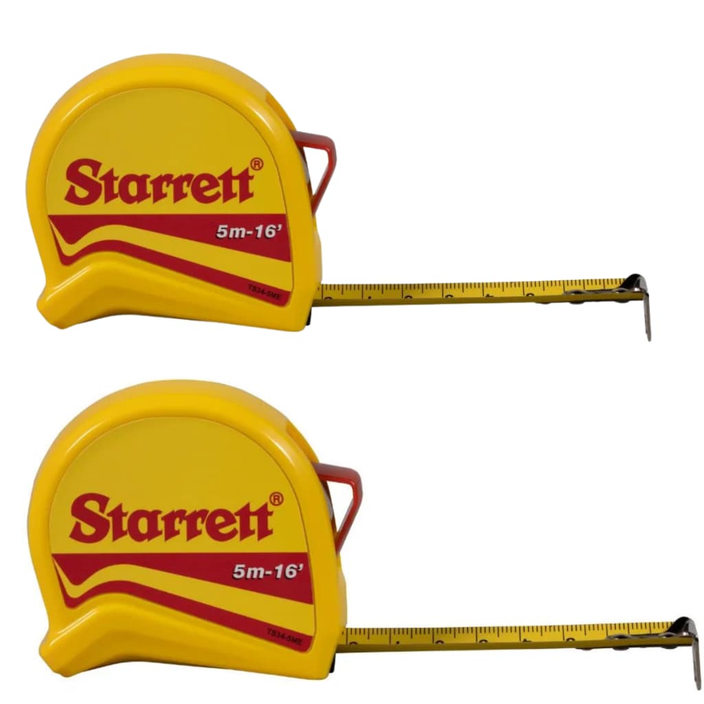 Trena de Bolso 5 Metros Starrett C/ 2 unidades