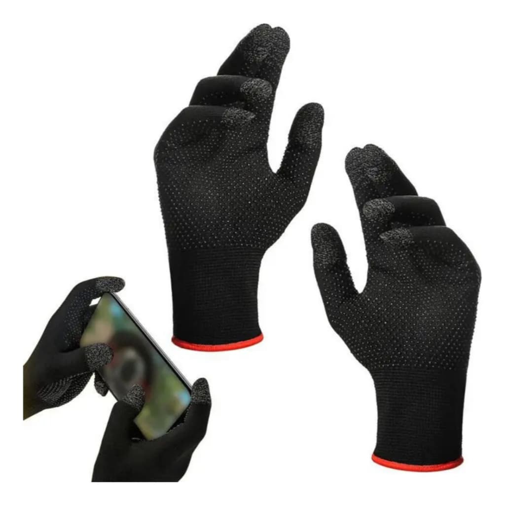 Kit 4 Pçs Luvas Soft Touch Para Frio Uso Celular E Geral Luva Gamer p Frio Free Fire Pugb  AntiSuor