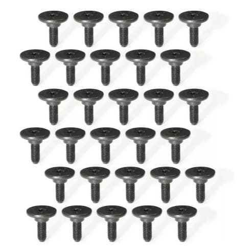 Kit 30 Parafuso M5 Protetor Moldura Caçamba Tampa Strada Toro Original Fiat 52222982 / - Com NF e ENVIO IMEDIA