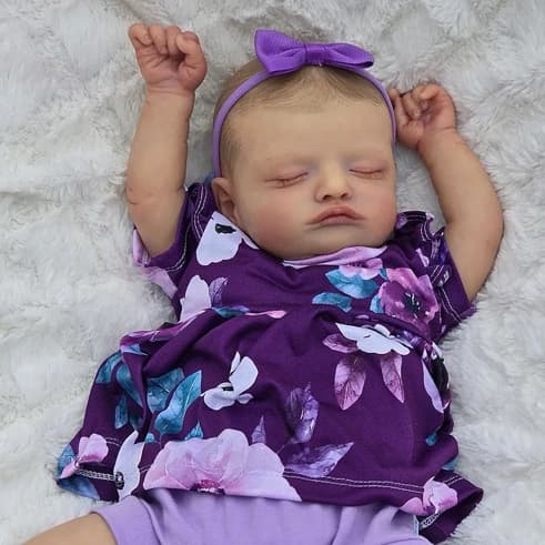 bebe Reborn menbros todo siliconado corpo tecido  rosalie realista menina