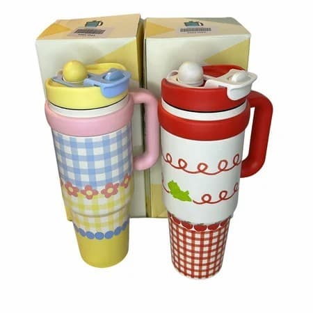Garrafa Caneca Térmica 1L Estampada CPO-1004