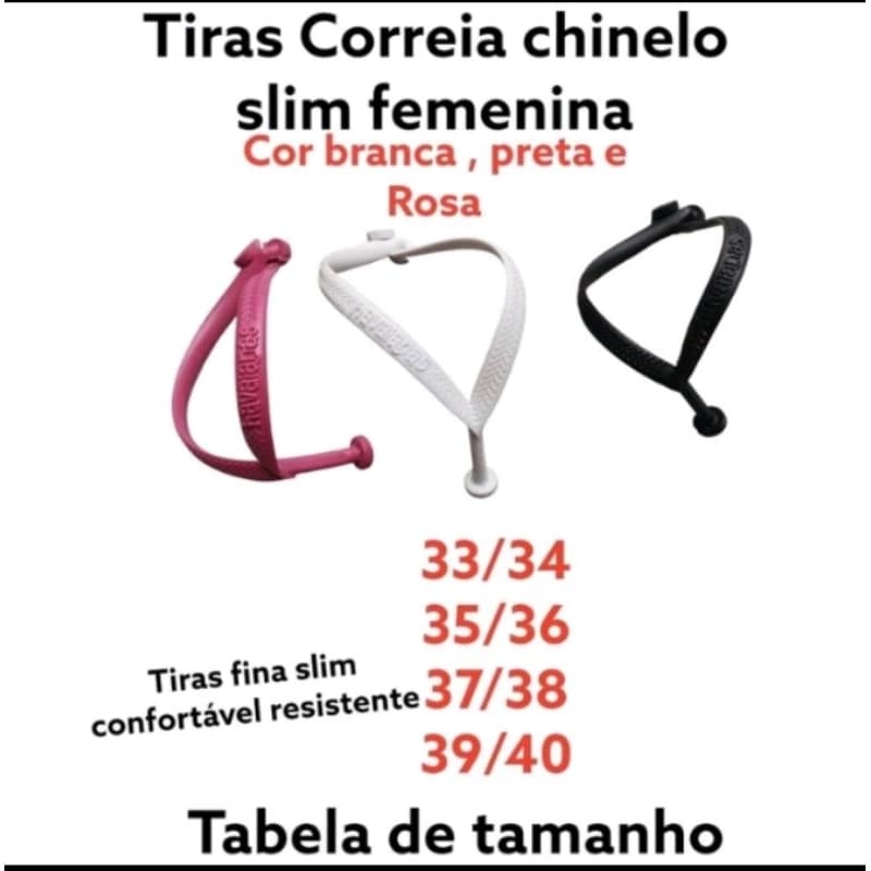 2 pares de tiras de correias slim feminino com logomarca escrita para chinelos
