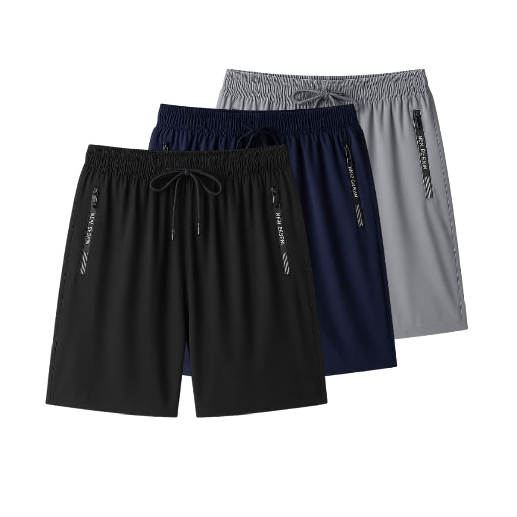 Short Bermuda  Masculino Academia Esportiva Slim Fit Leve