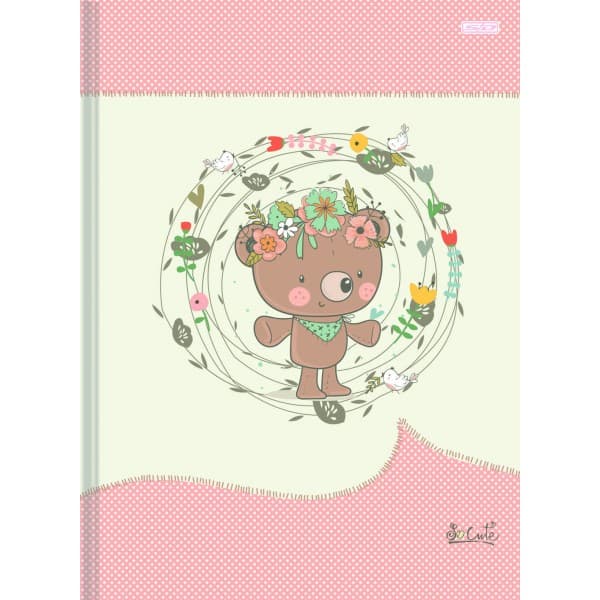 Caderno Brochura 80 Folhas So Cute São Domingos