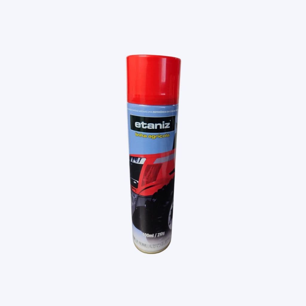 Tinta Spray Vermelho Massey Ferguson Agrícola 400ml - Etaniz