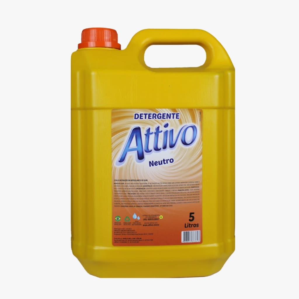 Detergente Neutro Attivo 5 Litros