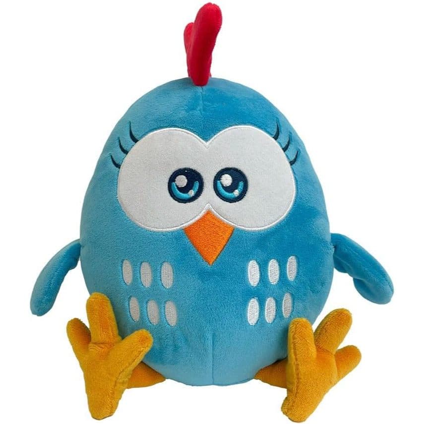 Pelucia Galinha Pintadinha Media Yestoys Cor Azul