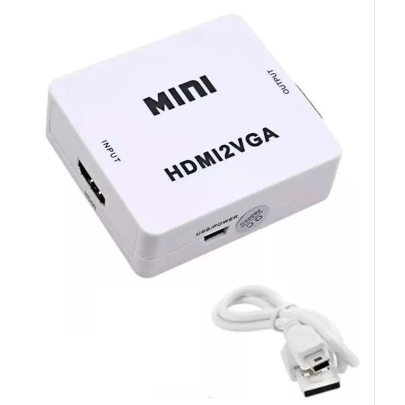 Adaptador Conversor Entrada Hdmi Para Saída Vga 1080p
