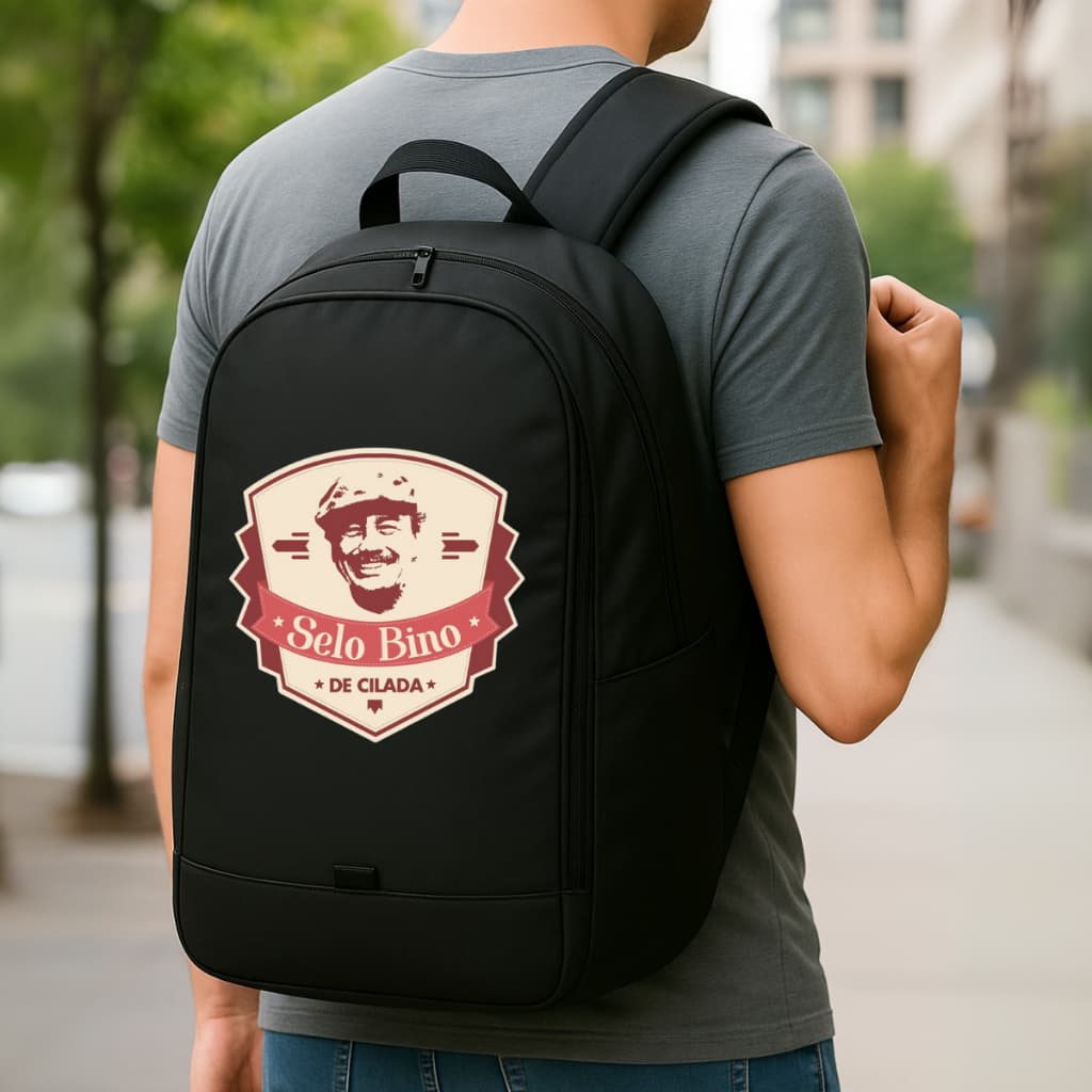 Mochila Escolar Trabalho Passeio Faculdade Academia Mochila masculina silada bino estampada