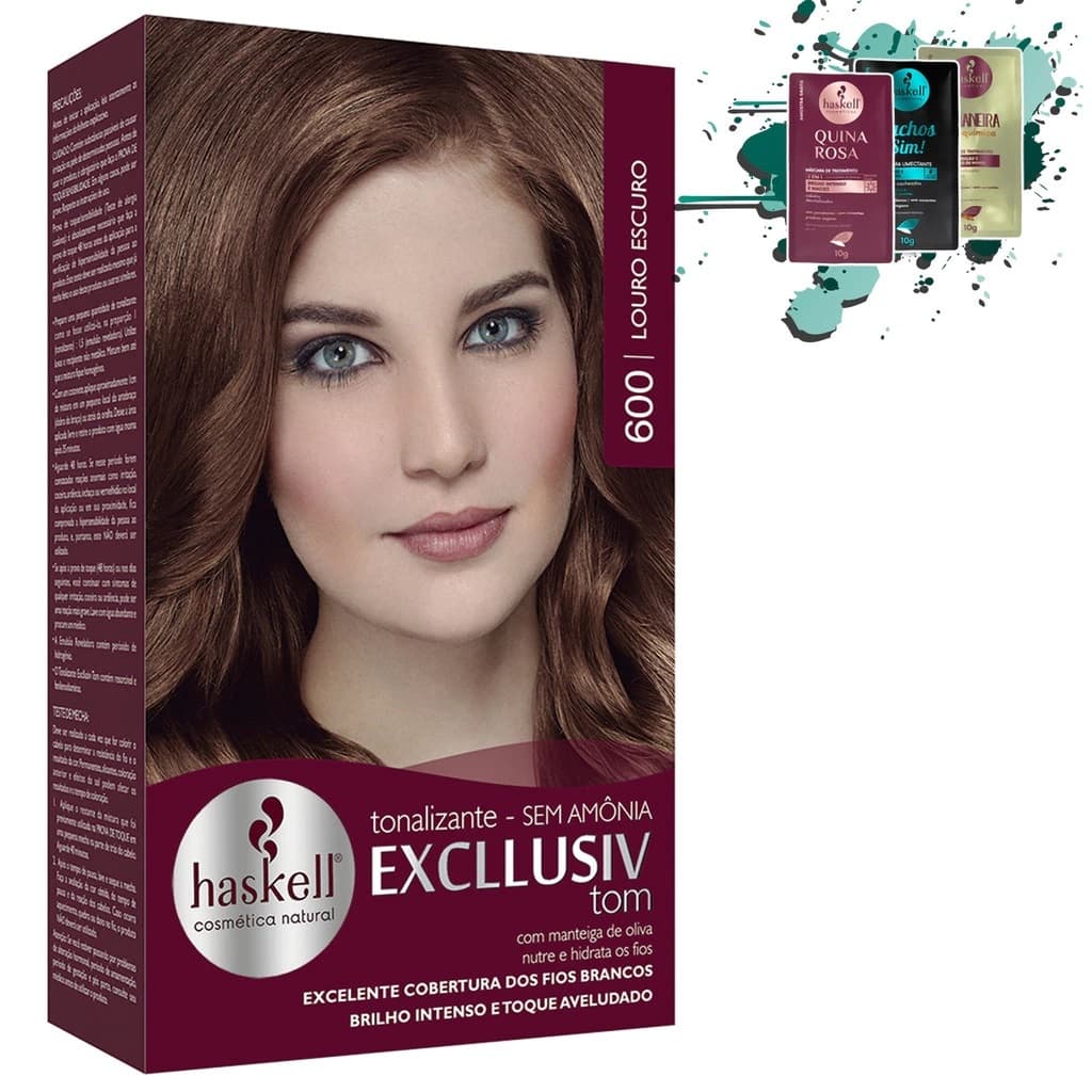 Tonalizante 600 Louro Escuro Haskell