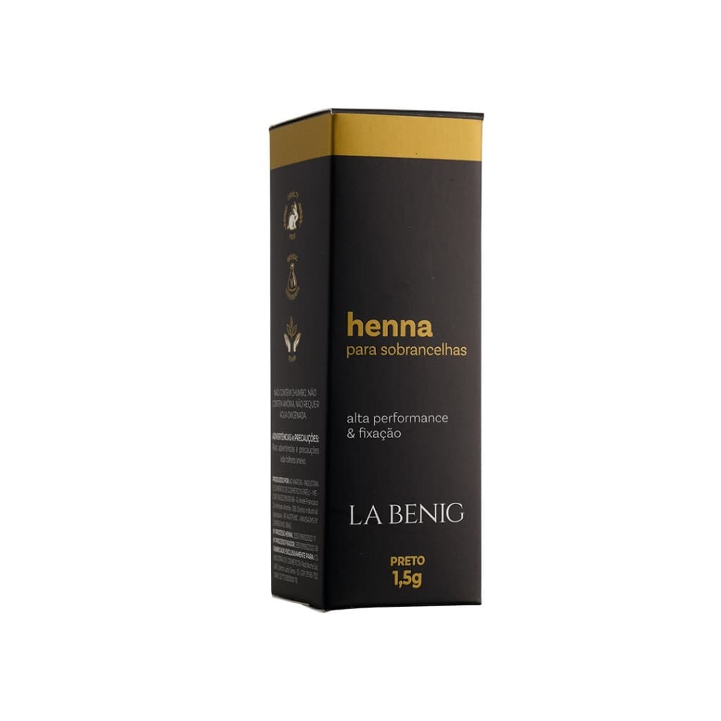 Henna La Benig 1,5g - Alta Fixação Promoção