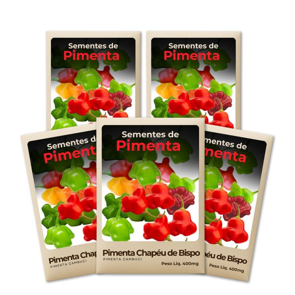 Pimenta de Cambuci Semente Para horta caseira ou vertical - Leve 5 Pct