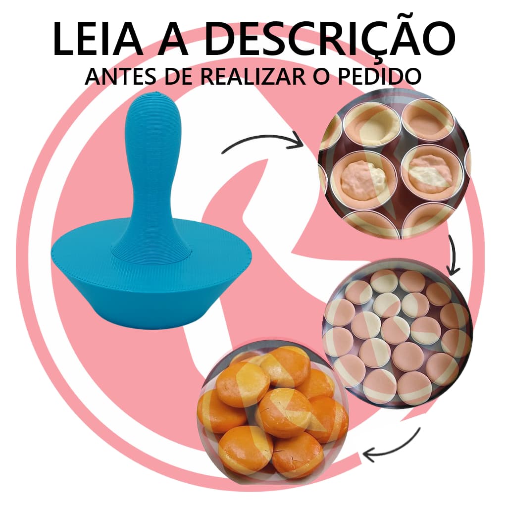 MODELADOR DE EMPADINHA - MAIS OPÇÕES PARTE 3