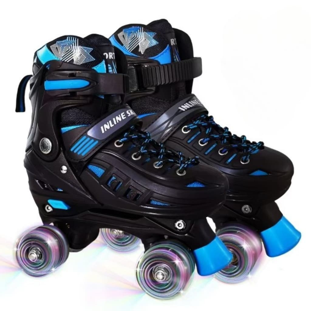 Patins 4 Rodas Infantil Led Tamanho ajustavel