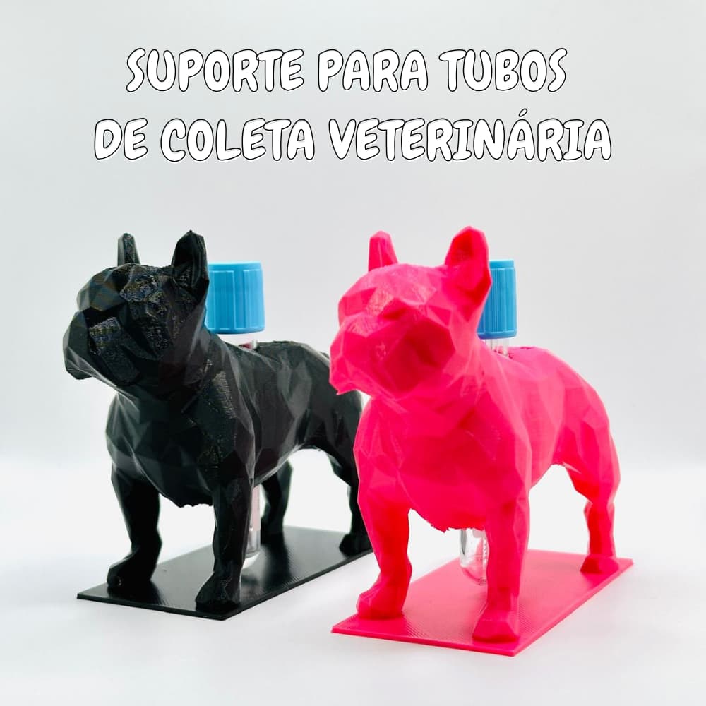 Suporte Tubos de Coleta Veterinária Médicos Bióloga Biomédica Funcional
