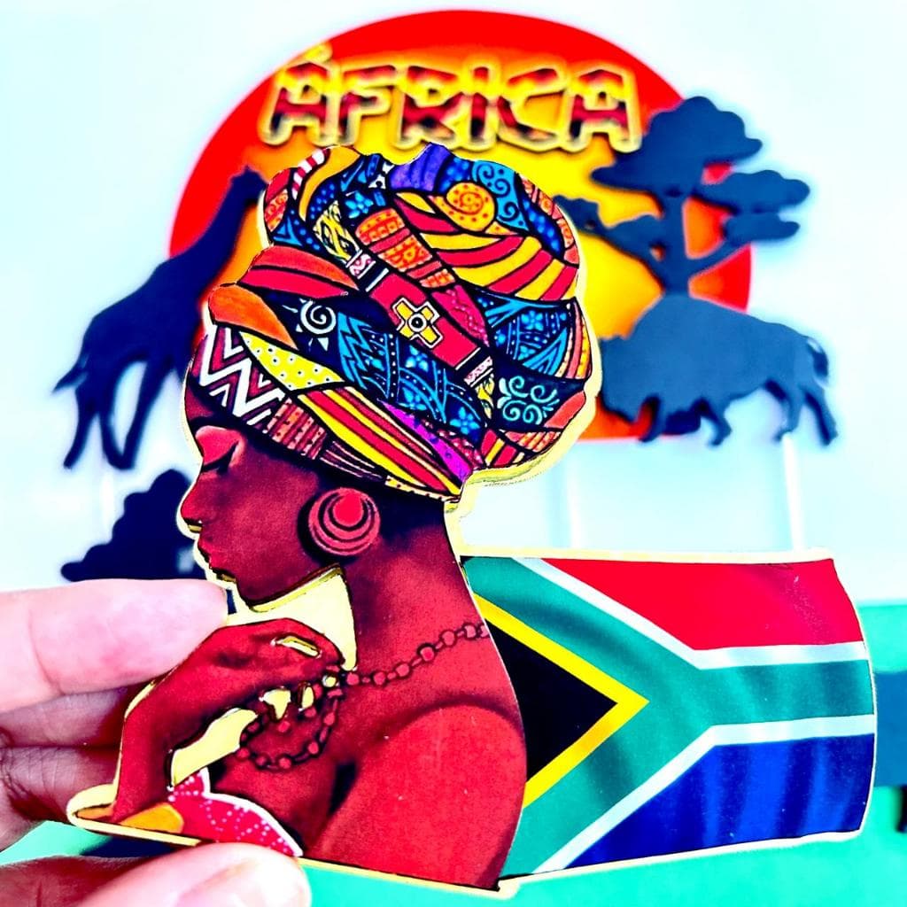 Topo de Bolo Tema África – Personalizado e Exclusivo. Topper animais africanos