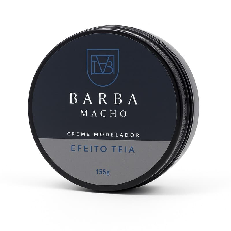 Pomada modeladora Efeito teia Barba macho  155g