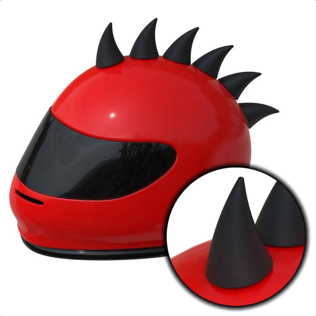 Moicano Fixar Capacete Dupla Face Fone Headset