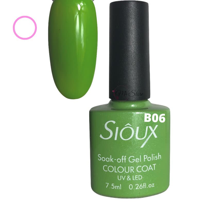 Esmalte em Gel Sioux 7,5ml Cor 06 Coleção B Led UV Lírio Bella Rosa
