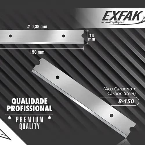 10 Un Lamina Raspador Vidros 15cm 8-150 Exfak Envelopamento Insulfilm PPF Pain Protection Film