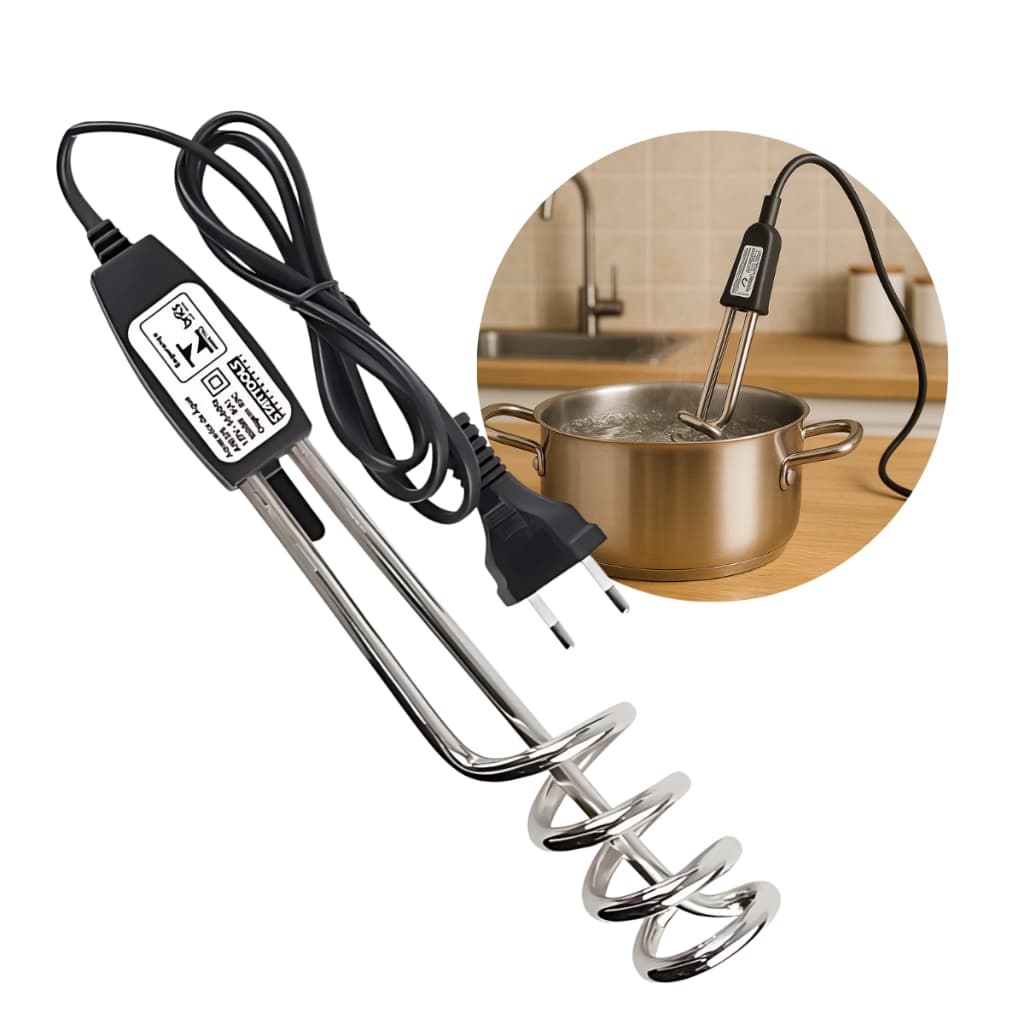 Ebulidor Elétrico Aquecedor Esquenta Ferve Água Rápido Rabo Quente Chá Café 500W - 220v