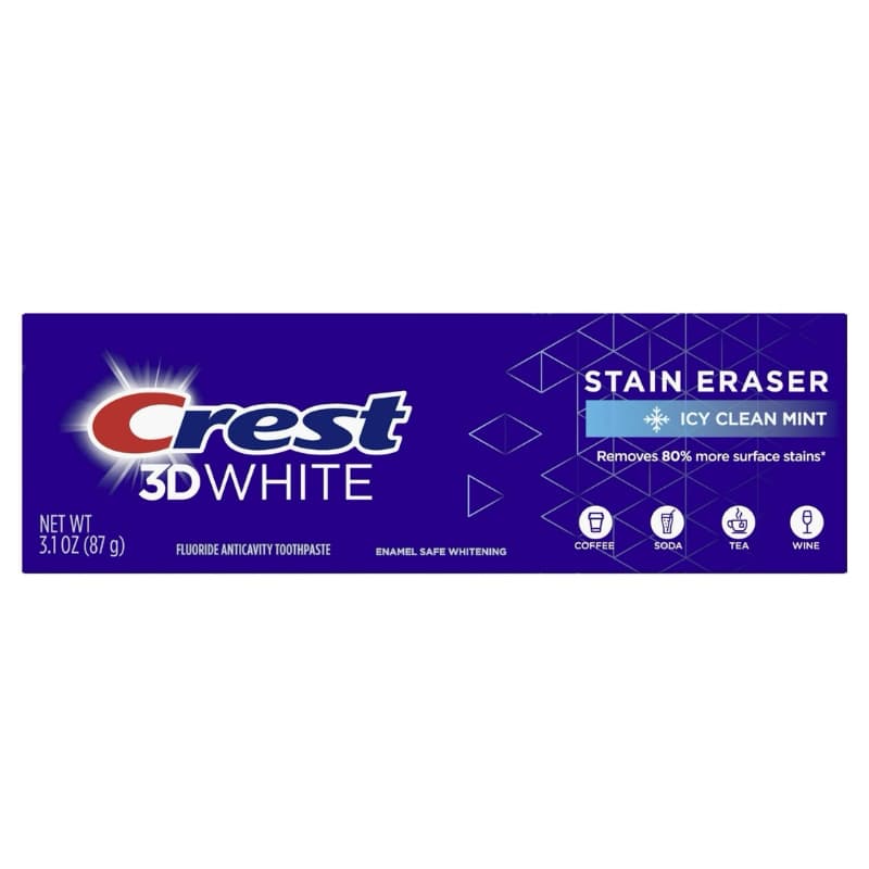 Crest 3D Radiant Mint 87g | Pasta Dental Importada EUA 🇺🇸 Premium Higiene Oral