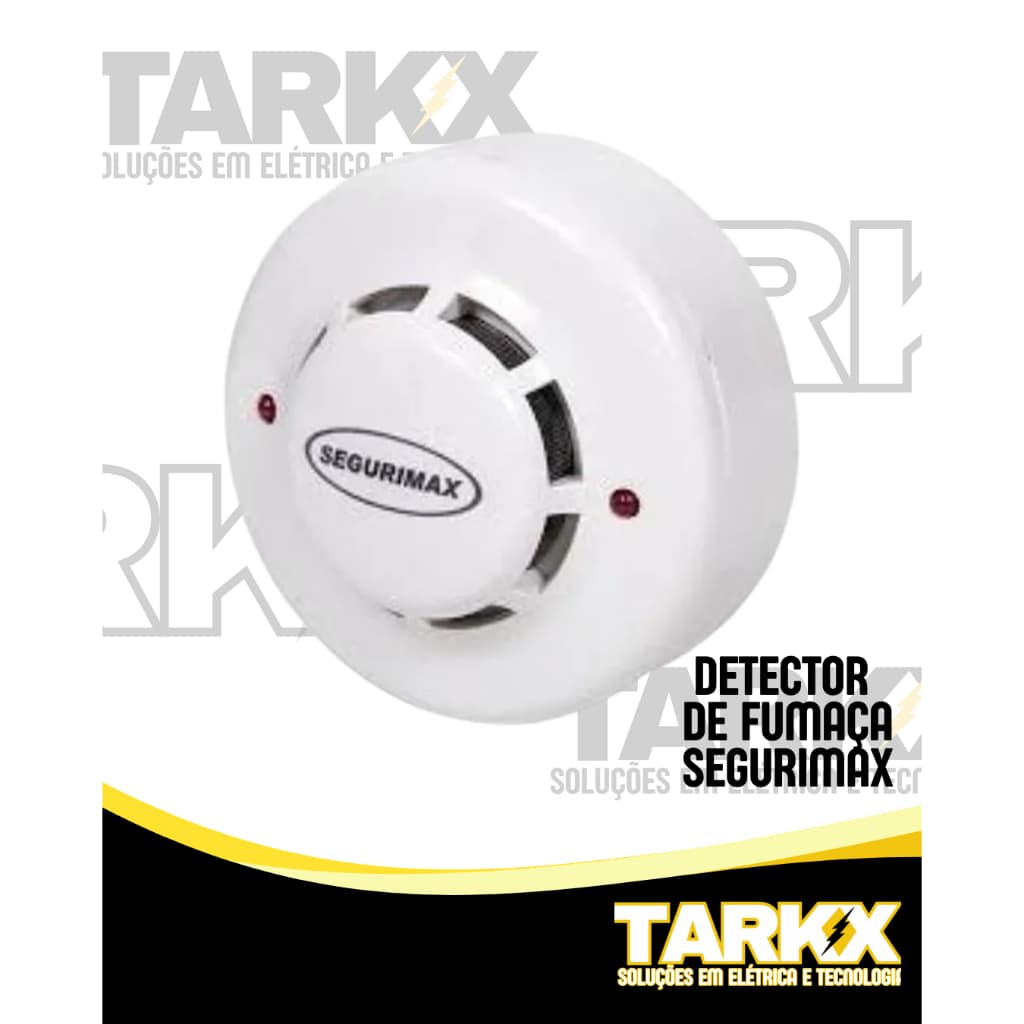 Detector Óptico De Fumaça Contato Seco 12/24v Convencional Segurimax