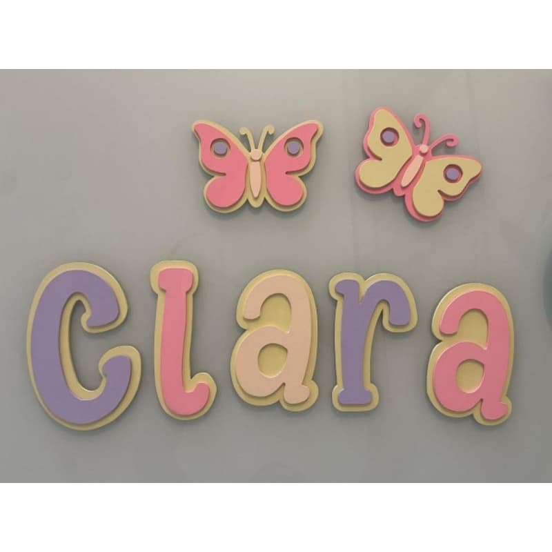 Decoração quarto infantil - Nome (Letreiro)