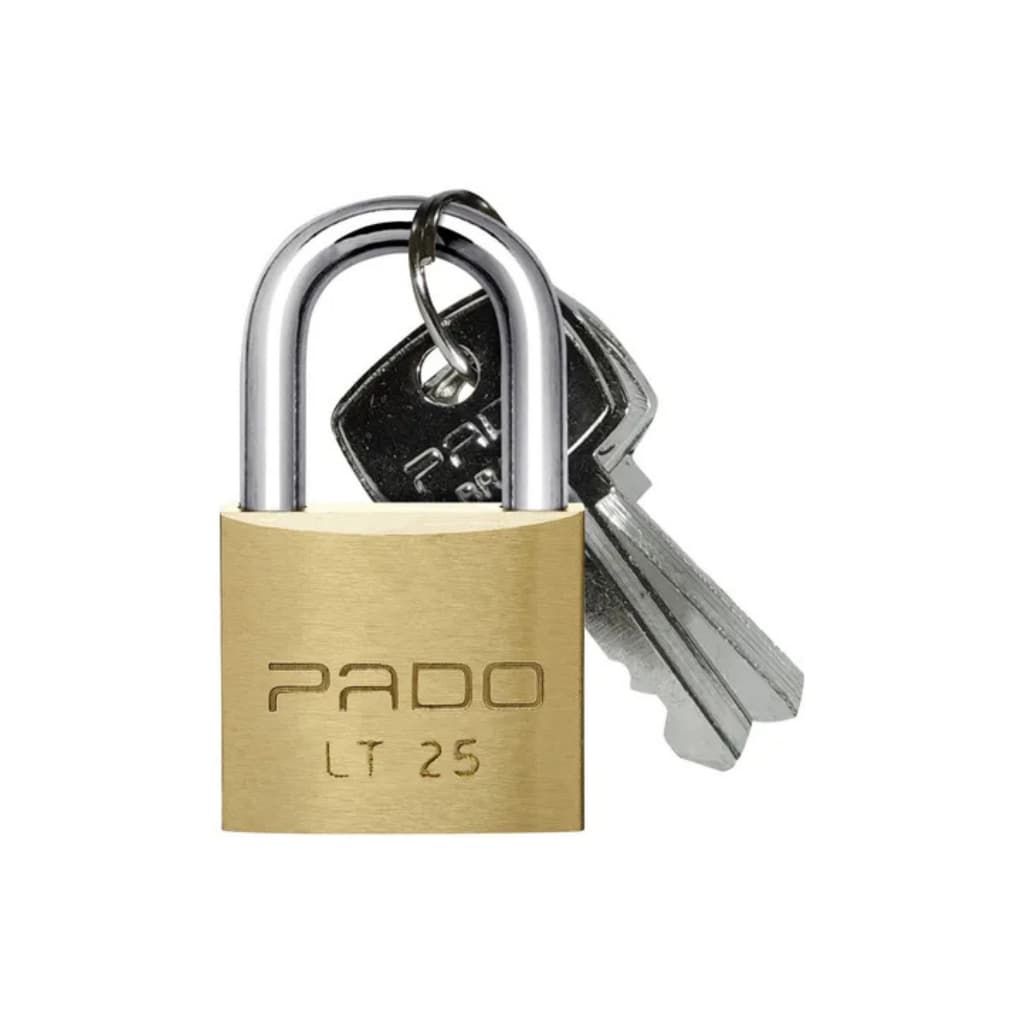 Cadeado Pado LT-25mm com 2 chaves