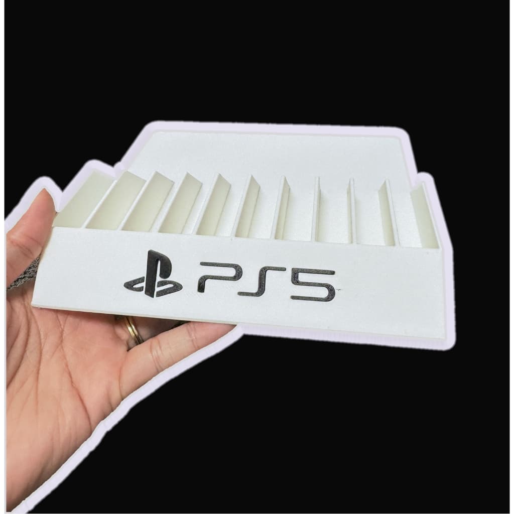 Organizador Suporte Porta Jogos PS5/PS4/PS3 Playstation