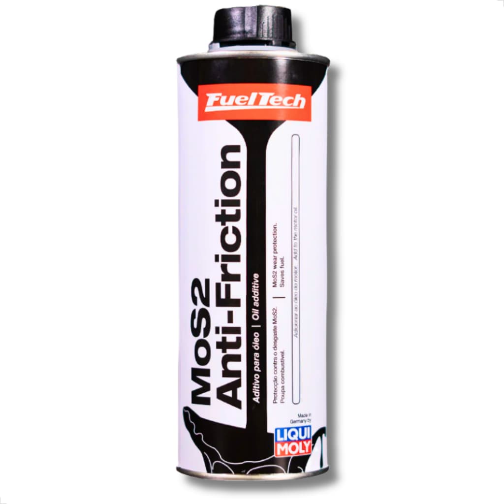 Aditivo Óleo Motor Fuel Tech LIQUI MOLY MoS2 Anti-Friction Proteção Extrema P/ Motores Turbo Flex