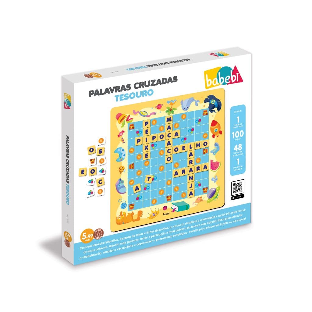 Palavras Cruzadas Tesouro - Babebi