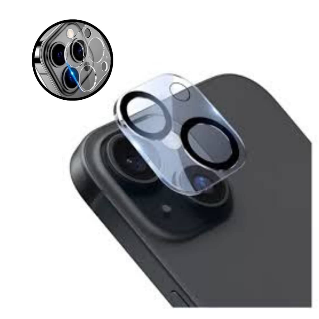 Película Câmera Vidro Proteção iPhone 13 15 16 15 Pro Max
