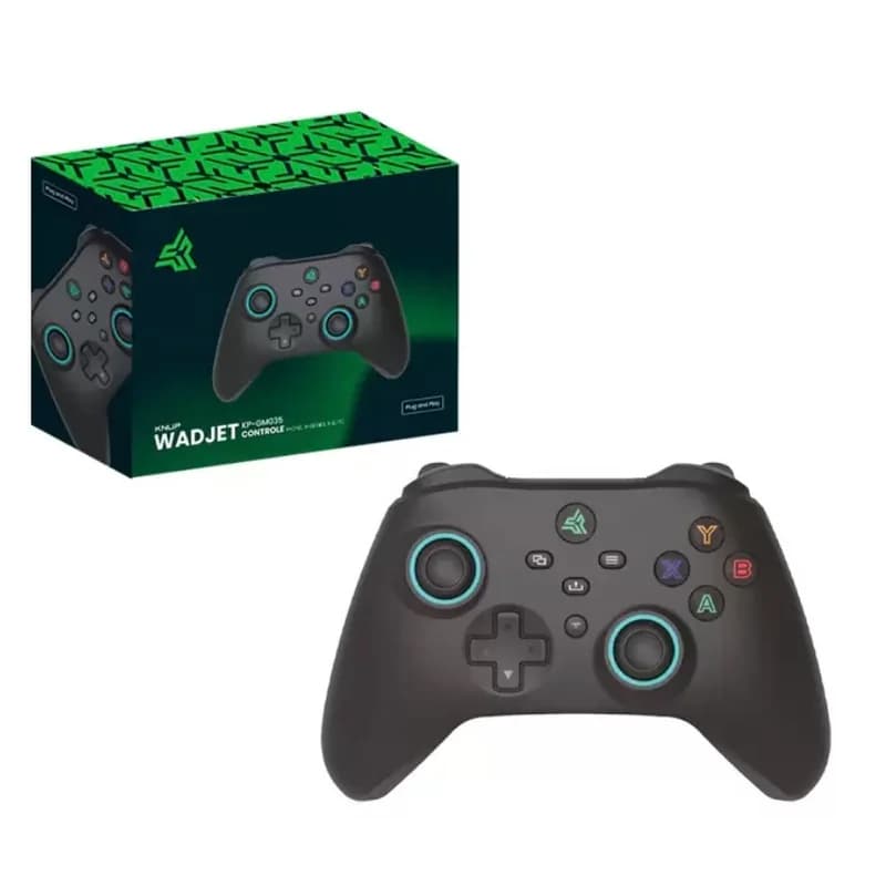 Controle de jogos Wadjet com fio KNUP KP-GM035