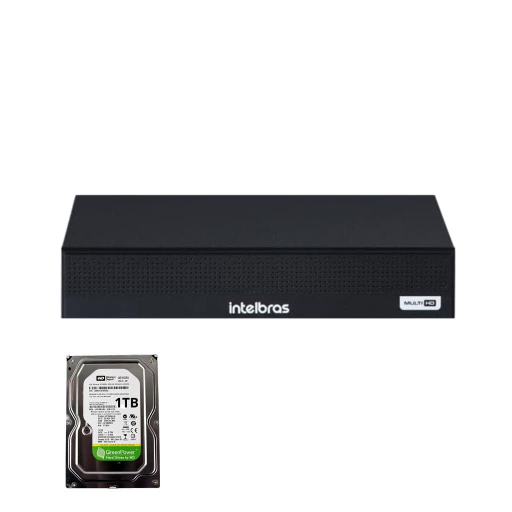 Dvr Mhdx Full Hd 8 Canais C/Hd 1 Tb