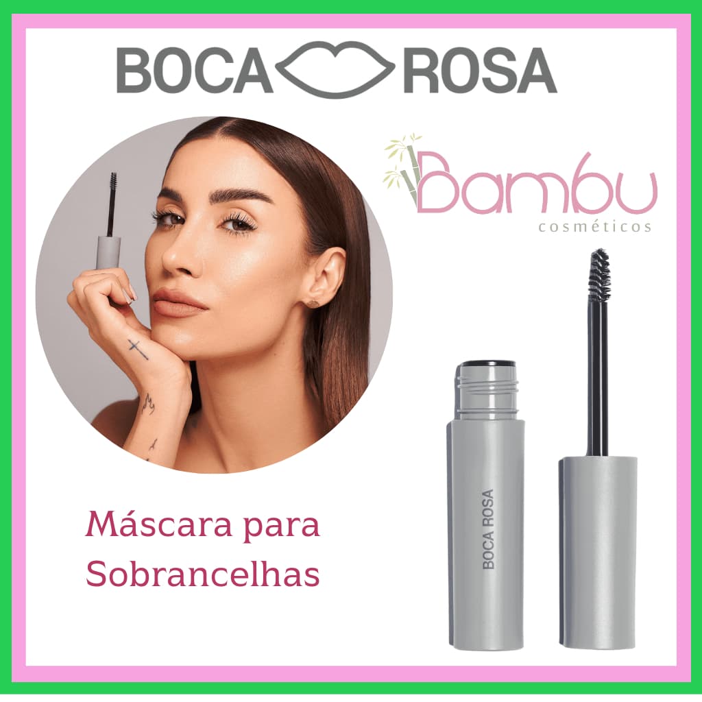 Boca Rosa Oficial - Máscara para Sobrancelhas
