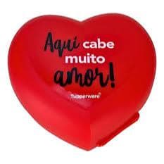 Tupperware Tupper Coração Aqui Cabe Muito Amor