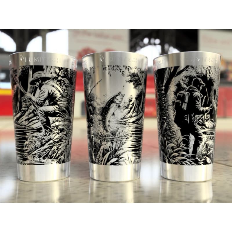 Copo Térmico Personalizado Pescaria 360 Graus 473ml