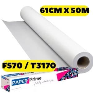 Rolo Papel Sublimação EPSON 61cm X 50m Wiprime  F570 e L3170
