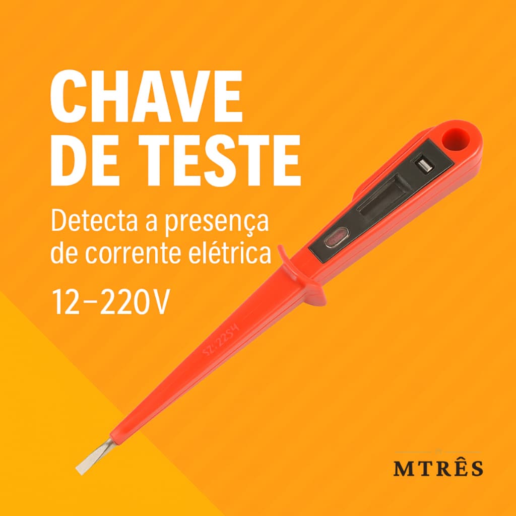 Caneta Chave Teste de Voltagem Digital 12V A 220V AC DC Corrente Elétrica