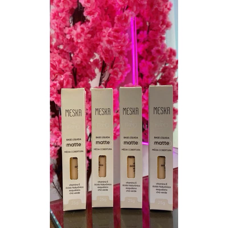 BASE MESKA LÍQ. MATTE BY FAND COSMÉTICOS 25G