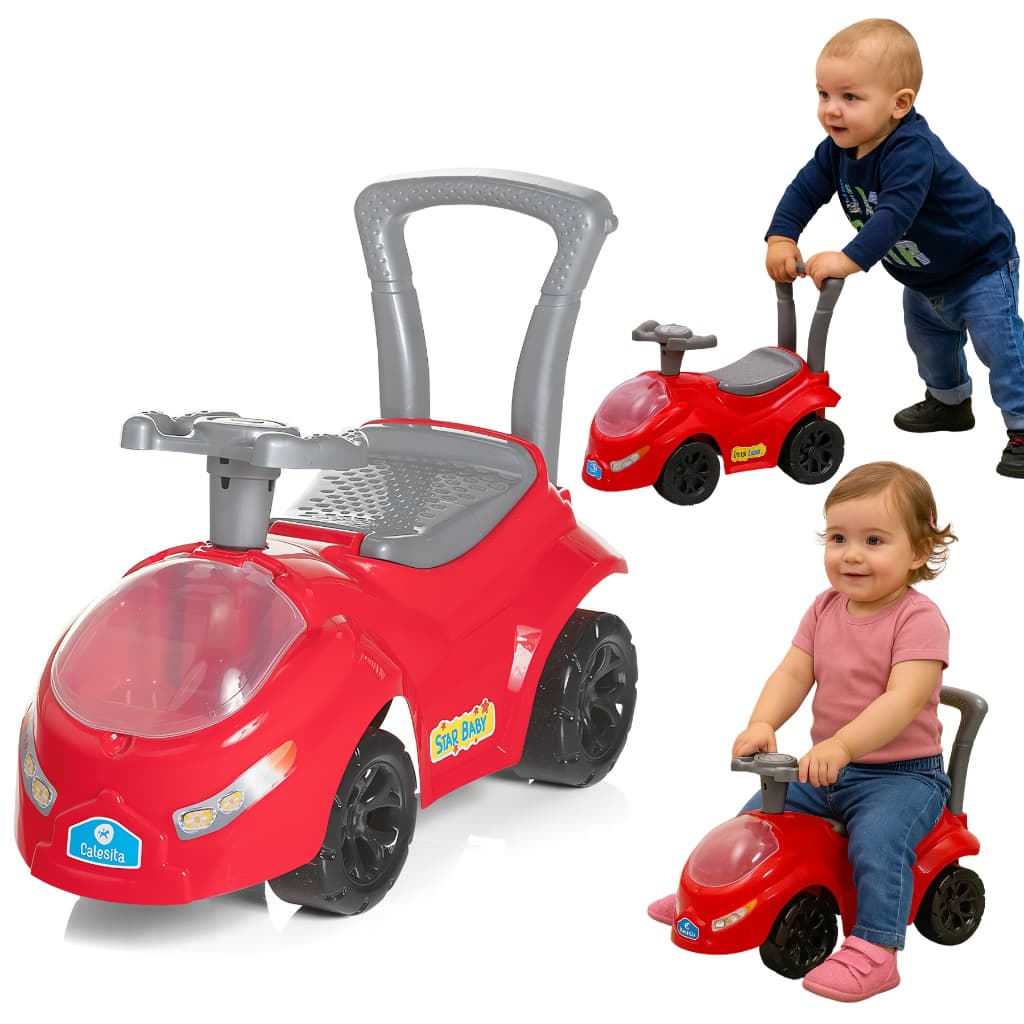 Carrinho De Passeio Infantil Star Baby Encosto Baú Segurança