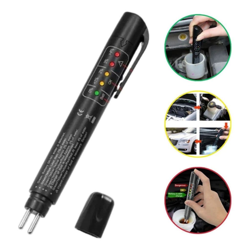 Caneta De Teste De Óleo Universal Dot3 Dot4 Dot5 Testador De Fluido De Freio